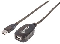 MANHATTAN Prodlužovací kabel USB, USB Male na USB Female, 15m