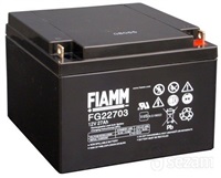 Baterie - Fiamm FG22703 (12V/27Ah - M5), životnost 5let