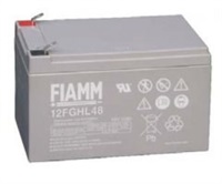 Baterie - Fiamm 12 FGHL 48 (12V/12Ah - Faston 250), životnost 10let