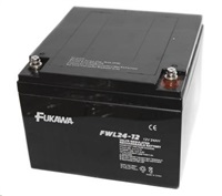 Baterie - FUKAWA FWL 24-12 (12V/24 Ah - M5), životnost 10let