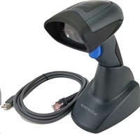 DataLogic QuickScan QD2430, čtečka 2D kódu, stojánek Smart, black, USB kabel