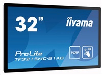 32" iiyama TF3215MC-B1AG: FullHD,capacitive, 500cd/m2, VGA, HDMI, černý
