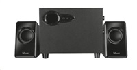 TRUST Reproduktory 2.1 Avora Subwoofer Speaker Set - black
