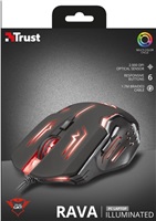 myš TRUST GXT 108 Rava Illuminated Gaming Mouse
