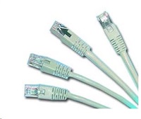 GEMBIRD kabel patchcord Cat5e stíněný FTP 10m, šedý