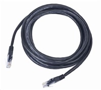 GEMBIRD Eth Patch kabel cat5e UTP 5m - černý