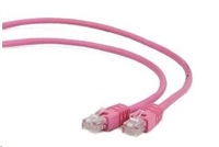 GEMBIRD kabel patchcord CAT6 stíněný FTP 0,25m, růžový