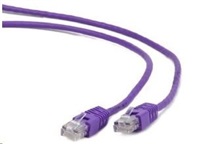 GEMBIRD kabel patchcord CAT6 stíněný FTP 0,25m, fialový