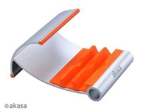 AKASA stojánek na tablet  AK-NC054-OR, hliníkový, oranžový