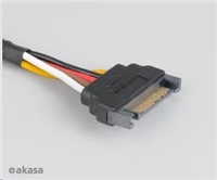 Prodlužovací napájecí SATA 15pin kabel  - 30 cm