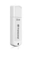 TRANSCEND Flash Disk 32GB JetFlash®370, USB 2.0 (R:16/W:6 MB/s) bílá