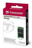 TRANSCEND Industrial SSD MTS400S 128GB, M.2 2242, SATA III 6Gb/s, MLC
