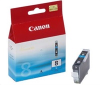 Canon CARTRIDGE CLI-8C azurová pro MP-500, MP-800, PIXMA iP4200, iP4300, iP4500, iP5300 (490 str.)