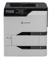 LEXMARK tiskárna CS725dte, A4 COLOR LASER, 1024MB, USB/LAN, duplex, dotykový LCD, 2x zásobník papíru