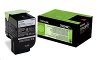 LEXMARK černý toner 702HK pro: CS310/410/510, z programu Lexmark Return (4 000 stran)