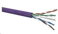 Instalační kabel Solarix UTP, Cat6, drát, LSOH, cívka 500m SXKD-6-UTP-LSOH