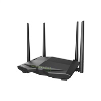Tenda V12 VDSL2/ADSL WiFi AC Gb Router 1200Mb/s, Profile 35b, 1x DSL, 1x GWAN, 3x GLAN,1x USB