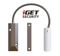 iGET SECURITY EP21 - Bezdrátový magnetický senzor pro železné dveře/okna/vrata pro alarm iGET SECURITY M5