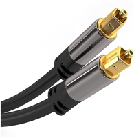 PremiumCord Kabel Toslink M/M, 6mm, 2m, černá