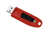 SanDisk Ultra/32GB/100MBps/USB 3.0/Červená