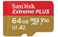 Extreme Plus microSDXC 64GB+SD Adapter