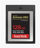 SanDisk Compact Flash 128GB Express Extreme Pro (R:1700/W:1200 MB/s)