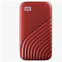 SanDisk WD My Passport SSD externí 1TB , USB-C 3.2 ,1050/1000MB/s R/W PC &amp; Mac ,Red