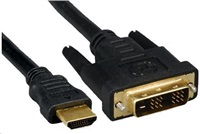 PremiumCord Kabel HDMI A - DVI-D M/M 1m