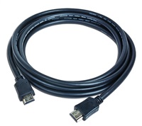 Kabel CABLEXPERT HDMI-HDMI 3m, 1.4, M/F stíněný, zlacené kontakty, prodlužovací, černý