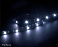 AKASA LED pásek Vegas M, magnetický, 50cm, bílý
