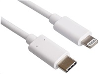 PremiumCord Lightning - USB-C™ USB nabíjecí a datový kabel MFi pro Apple iPhone/iPad, 1m