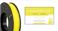 FILAMENT Panospace type: PLA -- 1,75mm, 750 gram per roll - Žlutá