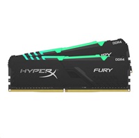 32GB DDR4-2666MHz CL16 HyperX Fury RGB, 2x16GB