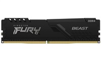 Kingston FURY Beast/DDR4/16GB/2666MHz/CL16/1x16GB/Black