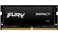 Kingston FURY Impact/SO-DIMM DDR4/32GB/3200MHz/CL20/1x32GB/Black