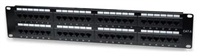 Intellinet Patch panel 48 port Cat6, UTP, 2U, černý