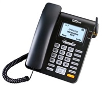 MaxCom MM28DHS, stolní GSM telefon, černá