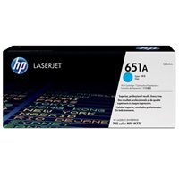 HP tisková kazeta azurová, CE341A