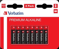 VERBATIM Alkalické baterie AAA, 8 PACK , LR03