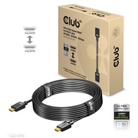 Club3D Ultra Rychlý HDMI™ Certifikovaný, 4K120Hz 8K60Hz 48Gbps M/M 5m/16.4ft, 28 AWG