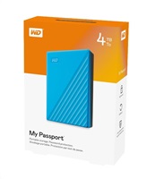 WD My Passport/4TB/HDD/Externí/2.5"/Modrá/3R