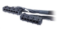 APC Data Distribution Cable, CAT6 UTP CMR 6xRJ-45 Black, 13ft (3.9M)