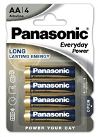 PANASONIC Alkalické baterie Everyday Power  LR6EPS/4BP AA 1,5V (Blistr 4ks)