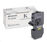 Kyocera toner TK-5220K černý na 1 200 A4 (při 5% pokrytí), pro M5521cdn/cdw, P5021cdn/cdw