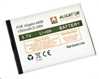 Aligator baterie A600, Li-Ion 1350 mAh
