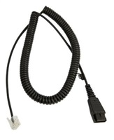 Jabra QD-RJ45, 0,5-2m, coiled - Siemens