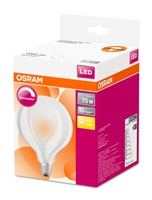 OSRAM LED SUPERSTAR Globe 95  230V 8,5W 827 E27 DIM A++ Sklo matné 1055lm 2700K 15000h (krabička 1ks)