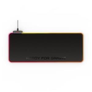 Energy Sistem Gaming Mouse Pad ESG P5 RGB herní podložka XL,povrch odpuzující tekutiny, přídavný USB port, RGB osvětlení