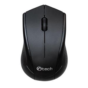 C-TECH WLM-07/Kancelářská/Optická/1 200 DPI/Bezdrátová USB/Černá