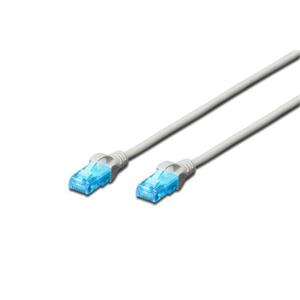 Digitus Patch Cable, UTP, CAT 5e, AWG 26/7, měď, šedý 20m